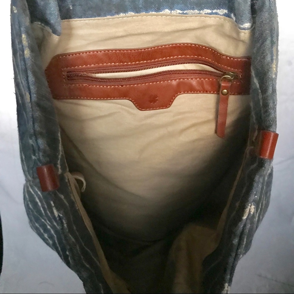Lucky Brand Portland Stay Sandy Tote Beach Bag - Picture 5 of 8